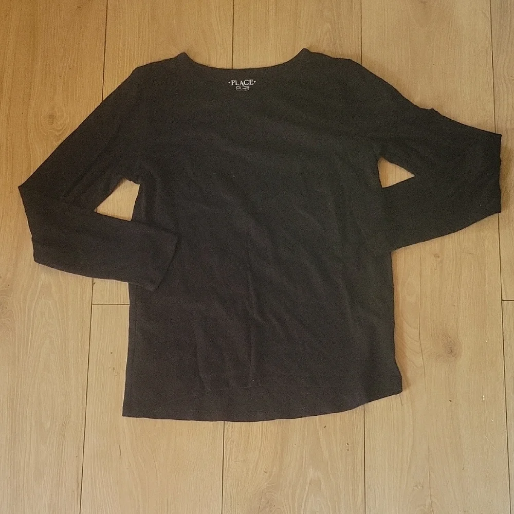 The Children's Place Black Long Sleeve Tee